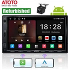 Atoto Stereo 2DIN 7IN Android Gps Radios Wireless Auto Carplay + Cam Certified. Price: $93.59.