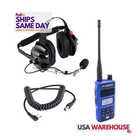 Rugged Radios CREW-R1, Kit Blue Plastic Chief Spotter Uhf/vhf New. Price: $376.10.