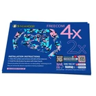 For Cardo Freecom 4X 2X Headsets Protective Wrap Sticker Aqua Geometric New. Price: $24.71.