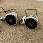 Harley Davidson Handlebar Motorcycle Bluetooth Waterproof Chrome Speakers Used. Price: $125.00.