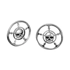 Kuryakyn Speaker Grilles Chrome, Zombie CL77-3787 New. Price: $33.59.
