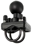 Ram Dual U-bolt Motorcycle Handlebar Rail Post Mount Base With 1.5" Ball New. Price: $29.99.