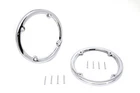 Chrome Rear Tour-pak Speaker Trim Set For Harley-davidson New. Price: $50.99.