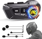 Moman RS-H4P Motorcycle Helmet Headset Dual Noise Reduction/fm/hands-free Call New. Price: $28.99.