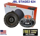 Jbl STAGE2 624 6.5" 6-1/2 Inch Car Audio 2-WAY Coaxial Speakers 240W Max New. Price: $59.95.