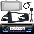 Jvc Marine Bluetooth Stereo Receiver, Cover, Antenna, Install Kit (98-13 Harley) New. Price: $169.49.