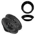 Hertz SX-165-NEO Front Speakers With Adaptors For 98-13 Harley Batwing Fairing New. Price: $465.99.