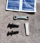 Harley-davidson Nut Plate For The Radio And Hardware 3M Tape P/n 76282-89 #1 Used. Price: $49.95.