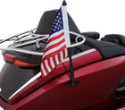 Show Chrome 52-973BK Folding Flag Pole Black Gl 1800 New. Price: $81.17.