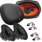 Jbl 6X9" 560W Rear & Alpine 6.5" 200W Front Speakers For 1998-2007 Honda Accord New. Price: $181.99.