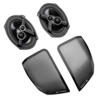 Harley-davidson 24-UP Touring Rockford Fosgate Stage Ii Saddlebag Speakers Oem New. Price: $379.05.