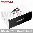 Sena 20S-EVO-01D Motorcycle Bluetooth Communication System, Headset Dual 2PACK New. Price: $412.40.