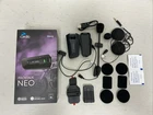 Cardo Packtalk Neo Single Audio Communication Kit, Damaged Box. Used. Price: $279.99.