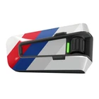 For Cardo Packtalk Edge Vinyl Pattern Wrap Sticker Cover X2 CC002 Red Blue New. Price: $27.42.