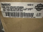 Harley-davidson Touring '06-'13 Oem Boom! Audio Speaker Expansion KIT-76000263 New. Price: $625.00.