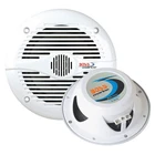 Boss Audio MR50 5.25" Round Speakers - White Pair New. Price: $54.98.