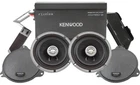 New Kenwood P-HD1F Speaker/amp Kit, Select 2014+ Harley Bikes W/ 6-1/2" Speakers. Price: $619.00.