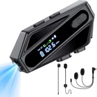 Motorcycle Helmet Bluetooth Headset, C6 Speakers With 2 Type Mics, Int... New. Price: $45.99.
