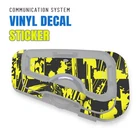 For Cardo Freecom 4X 2X Protective Headset Decal Sticker Yellow Geometric New. Price: $26.38.