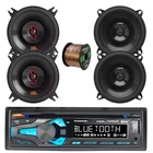Dual Bluetooth Cd Receiver, 2X 4" 150W Speakers, 5.25" 135W Wire New. Price: $188.99.