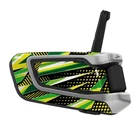 For Cardo Packtalk Bold Adhesive Protective Wrap Cover Sticker Yellow Green New. Price: $16.46.