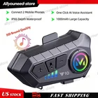 Bluetooth 5.3 Motorcycle Helmet Headset Waterproof Headphone Hands-free Led IPX6 New. Price: $15.89.