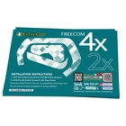 For Cardo Freecom 4X 2X Protective Headset Decal Sticker Blue Circle Array New. Price: $26.38.