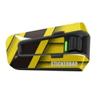Glossy Vinyl Wrap Sticker Cover X2 SS001 Yelllow Tape For Cardo Packtalk Edge New. Price: $23.96.