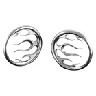 Kuryakyn 3788 Flame Speaker Grilles New. Price: $51.99.