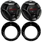 98-2013 Harley Touring Package 2X Jvc 6.5" Speakers With Adapter Rings New. Price: $82.99.