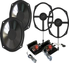 Wild Boar Audio Saddlebag Speakers 300W Ohm For 2014-2023 Harley Touring New. Price: $599.95.