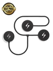 Syphon Soundpro: Ultra-thin 9.6MM Bluetooth Moto Headphones Black New. Price: $257.98.