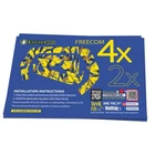 For Cardo Freecom 4X 2X Protective Headset Decal Sticker Yellow Sunburst New. Price: $26.38.