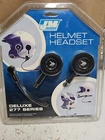 New J&m Helmet Headset Deluxe Series HS-BCD277 Of Dual Mode Stereo Audio. Price: $85.00.