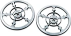 Kuryakyn Zombie Speaker Grill 14-UP Touring Chrome New. Price: $56.97.